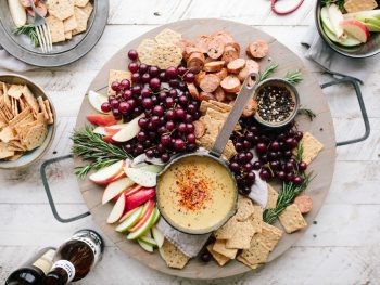 platter of food